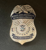 Replica Homeland Security Investigations HSI Department of Homeland Security metal insignia souvenir badge - Badgecollection