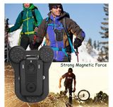 Body Camera Magnet Mount, BWC magnet mount, Magnets Optional, Universal Magnetic Suction Back Clip, Make from Black Silica, Stick to Clothes for Universal All Brand Body Camera - Badgecollection
