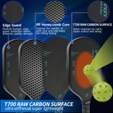 IANONI Premium New Shape 100% Full Carbon Pickleball Paddle free international economic shipping - Badgecollection