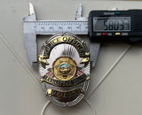 MANHATTAN BEACH POLICE REPLICA BADGE Customized badges - Badgecollection