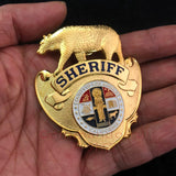 California County of Los Angeles Sheriff Cap Badge – Authentic Replica for Law Enforcement Fans - Badgecollection