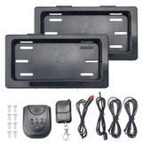 License Plate Flipper Electric Automobile Auto Car License Plate Frame holder/plate holder suitable for U.S. Esay to Install - Badgecollection