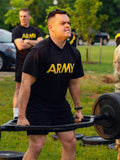 American fans USACFT physical training ARMY sports T-shirt pure cotton men's loose large size youth sports - Badgecollection