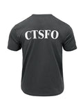 British CTSFO Agent Crew Neck Cotton T-Shirt Spring and Summer Loose Breathable Sweat Absorbing Youth Training Short Sleeve Male Military Fans - Badgecollection