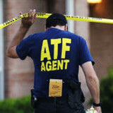American ATF Agent T-Shirt Loose Large Size Men's Summer Bottom Shirt Crew Neck Short Sleeve Youth Half Sleeve Men - Badgecollection