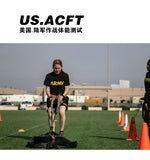 American fans USACFT physical training ARMY sports T-shirt pure cotton men's loose large size youth sports - Badgecollection