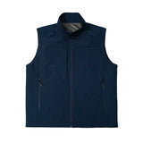 Men's Stand Collar Double-Sided Wear Fleece Tooling Vest, Thickened Warm American Casual Outdoor Sleeveless Gilet for Spring Autumn - Badgecollection