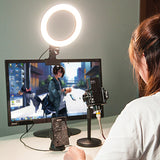26cm/16cm Protable Led Selfie Ring Light For Youtube Live Streaming Studio Video Dimmable Photography Lighting With USB Cable - Badgecollection