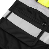 High Visibility Security Reflective Vest Pockets Design Reflective Vest Outdoor Traffic Safety Cycling Wear - Badgecollection