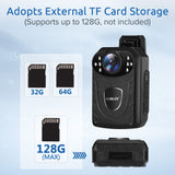 BOBLOV Mini Camera 1296P Full HD Police Camera Digital Video Recorder Dashcam Body Cam Camcorder Wide Angle Small DVR Camera - Badgecollection