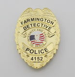 2019 brand new emblem of FARMINGTON metal insignia souvenir badge - Badgecollection