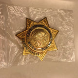 perfect Replica police cop metal badge high quality California highway patrol traffic officer / officer / wallet REPLICA metal badge - Badgecollection