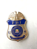 Replica police metal badge united States FBI special agent Insignia federal bureau investigation - Badgecollection