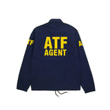 U.S.DEA Tactical Coach Jacket Men Identify Coat Loose ATF  in Spring and Autumn - Badgecollection