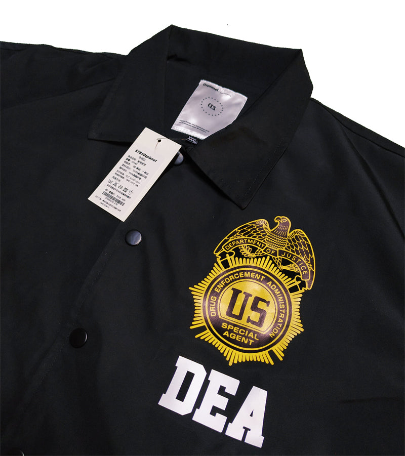 U.S. Tide DEA Tactical Coach Jacket Men Identify Coat Loose ATF Explo ...