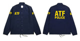 ATF agent coach jacket man spring/fall uniform identification trench coat - Badgecollection