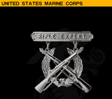 USMC badge skill badge metal badge USMC parachute/spiritus invictus/ - Badgecollection