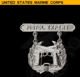 USMC badge skill badge metal badge USMC parachute/spiritus invictus/ - Badgecollection