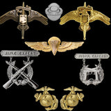 USMC badge skill badge metal badge USMC parachute/spiritus invictus/ - Badgecollection