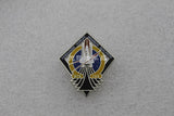 NASA's Atlantis sts-135 space shuttle mission badge Tomorrowland pin/passport commemorative badge/badge - Badgecollection
