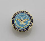 Us badge New York SHERIFF's collar pin badge NY Pure copper pair/DEPARTMENT JUSTICE MARSHAL/DEPARTMENT DEFENSE/MAGICAL PIN - Badgecollection