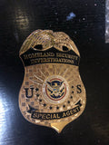 Replica Homeland Security Investigations HSI Department of Homeland Security metal insignia souvenir badge - Badgecollection